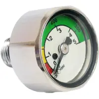 Dive Rite Spg Small Pressure Gauge Grijs