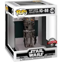 Funko POP! Star Wars Deluxe Bounty Hunters Ig-88 Exclusive Figure Bruin Kinderen