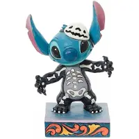 Enesco Disney Stitch Skelet Kostuum Figuur Veelkleurig