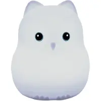 Light For Kids Owl Lamp Wit Kinderen