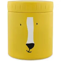 Trixie Thermos container - Mr. Lion - Thermopot voor kinderen - 350 ML - RVS Thermobeker - Ideaal voor Babyhapjes - Geel
