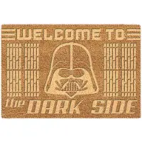Pyramid (Welcome To The Darkside) Embossed Coir Doormat