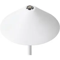 Beliani FRANCOLI - Tafellamp - Wit- Aluminium