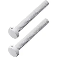 HDD pro Bevestigingsset m10 Trekker Voor Buitendeur/Rond 20mm/100mm Wit Structuur