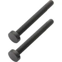HDD pro Bevestigingsset m10 Trekker Voor Buitendeur/Rond 20mm/100mm Zwart Structuur UV
