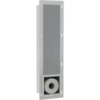 FortiFura Calvi Inbouw Reserve toiletrolhouder - PVD - geborsteld RVS SW1126043/SW1126045