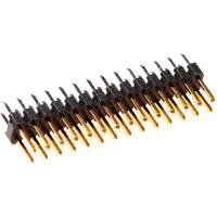 MPE-Garry 12 0087 006 89 - 72 polige PCB contactstrip met 2,54 mm rastermet 2,54 mm raster
