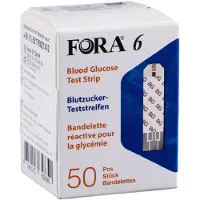 Fora 6 Glucose Teststrips (50 stuks)