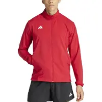 Adidas Sportjas 'Adizero Essentials Running' vuurrood / wit