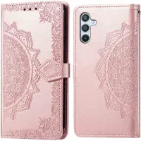 IMoshion Mandala Bookcase voor de Samsung Galaxy A56 - Rosé Goud