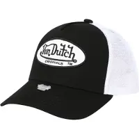 Von Dutch Trucker Boston Katoen Zwart Petten