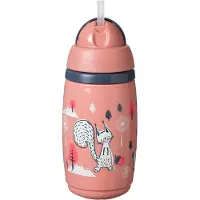 Tommee tippee Beker m. Rietje - Superstar - 266 ml - Roze m. Bos - - OneSize - Bekers