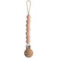 Mushie Dummy ketting Halo, Blush