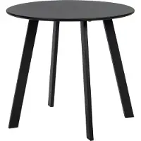 Intratuin Bijzettafel Latte Zwart D 50 H 45 Cm