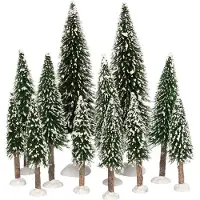 Intratuin Kerstdorpminiatuur Kerstbomen 12 Stuks