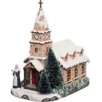 Intratuin Kerstdorp Kerk 18 X 13 X 21 Cm