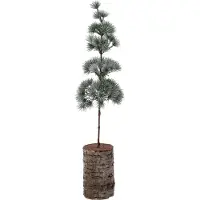 Intratuin Mini Kunstkerstboom Lohko Op Houten Voet D 14 H 60 Cm