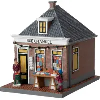 Intratuin De Brink Kersthuisje Boekwinkel Smit 14,2 X 18,5 X 18 Cm