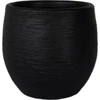 HS Potterie HS Bloempot Osaka Zwart D 24 H 22 Cm