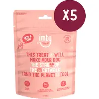 Imby Skin & Coat hondensnacks - 5 X 100 gr - Insect based hondenkoekjes - Laag in calorieën - 100% natuurlijke hondensnoepjes