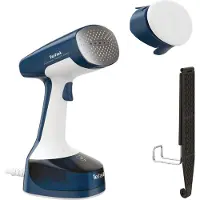 Tefal Access Steam Easy DT7130 - Kledingstomer - Inclusief Microvezelborstel en Deurhaak - Handstomer - Donkerblauw - 1400W