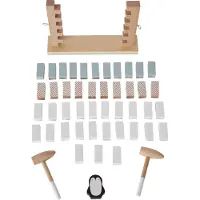 Vertbaudet FSC 100% Houten wandspel blauw