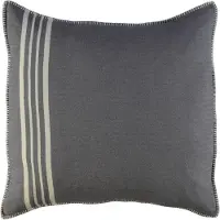 Lalay Kussenhoes 50x50cm Krem Sultan Dark Grey - 50x50cm dark grey/natural - sierkussen - katoen - excl. binnenkussen