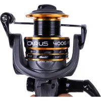 Mikado Carus Fd Spinning Reel Zwart 3000
