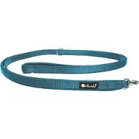 Petlando Trainingslijn Mesh Petrol - Hondenriem - 300x1.5 cm
