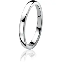 Zinzi zilveren ring glad 2mm ZIR828