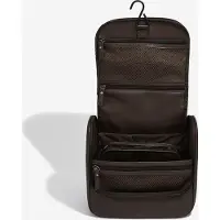 Stackers BROWN - Toilettas - Beauty Case - Waszak - Met haak