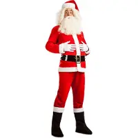 Boland - Kostuum Happy Santa (XL) - Volwassenen - Kerstman - Kerstman