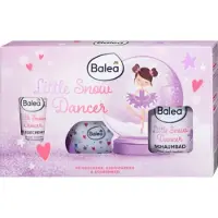 Balea Kerst Geschenkset Beauty - Little Snow Dancer | 3-delige Geschenkset - Verzachtende crème - Handwarmer - Badschuim