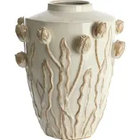 Light & Living Vaas deco Ø38x45 cm JUANA keramiek crème