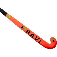 RAVI Hockeystick - Low bow - 70% Carbon - Orange 36,5''