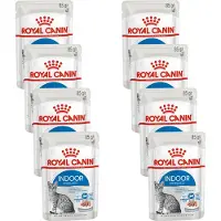 Royal Canin Indoor In Gravy - Kattenvoer - 8 x 12x85 g Bonuspack
