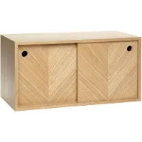 Hubsch Visgraat Plank Naturel