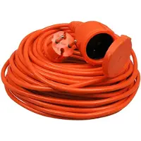 PROCABLE Buiten verlengsnoer | | 20 meter (IP44, Met klepje)
