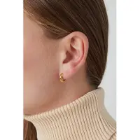 Yehwang Oorbellen Fine Line Goud