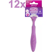 Wilkinson Sword - Xtreme 3 - My Intuition - Comfort - Cherry Blossom - Wegwerpscheermesje - 12 Stuks - Voordeelverpakking