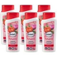 Balea Shampoo Kleurglans - 6x 300 ml - Gekleurd haar Haarshampoo | Siliconenvrij - Veganistisch - Aloë Vera | VOORDEELVERPAKKING