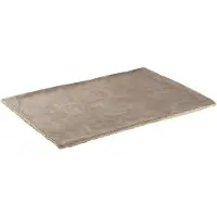 MaxxNobel Losse Hoes Orthopedische Sofa Lederlook/Teddy Taupe - Hondenbank - Medium