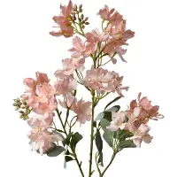 Clayre & Eef Kunstbloem - Zijden 85 cm Roze Kunststof Kunstbloemen