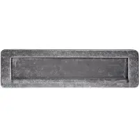 HDD pro Brievenbus Brievenklep rechthoekig Old Silver