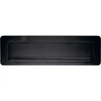 HDD pro Brievenbus Brievenklep rechthoekig zwart RAL 9005