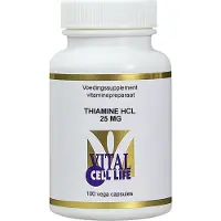 Vital cell life Thiamine Hcl 25mg Capsules