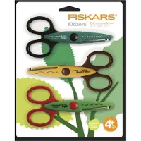 Fiskars Kidzors Kartelschaar 3-pack Moerasdieren