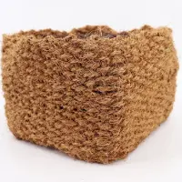 Aquagart 6 Kokosplantmandjes 20 x 20 x 15 cm Vijvermandjes voor oevermatten en hellingmatten