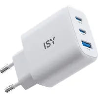 ISY Iwc 4145 Gan 45w Usb-c/usb-a Universele Oplader