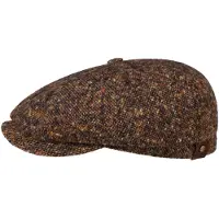 Stetson Hatteras Donegal Tweed Cap by